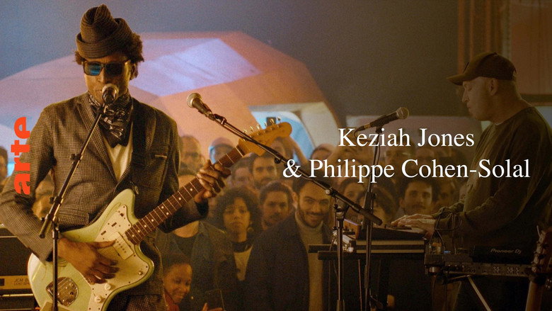 Keziah Jones and Philippe Cohen Solal @ Ground Control backdrop 3