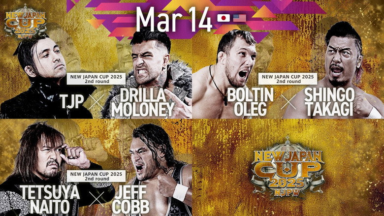 NJPW New Japan Cup 2025 - Day 5 backdrop 8