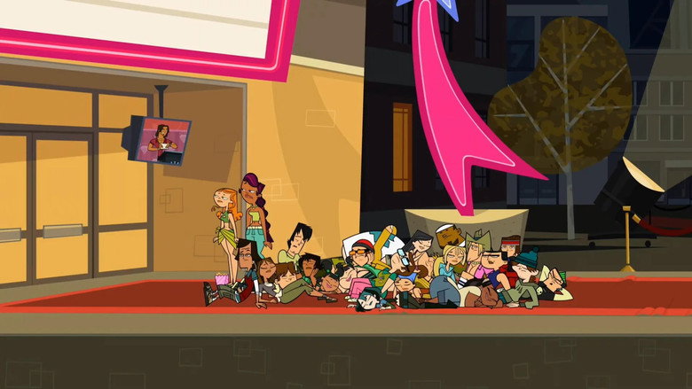 Celebrity Manhunt's Total Drama Action Reunion Special backdrop 1