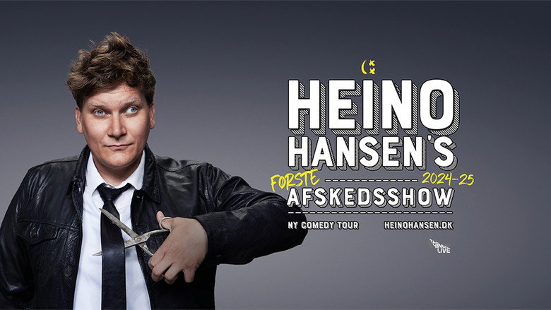 Heino Hansens første afskedsshow backdrop 2