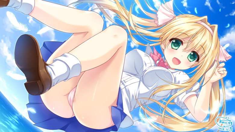 Kono Aozora ni Yakusoku wo backdrop 2