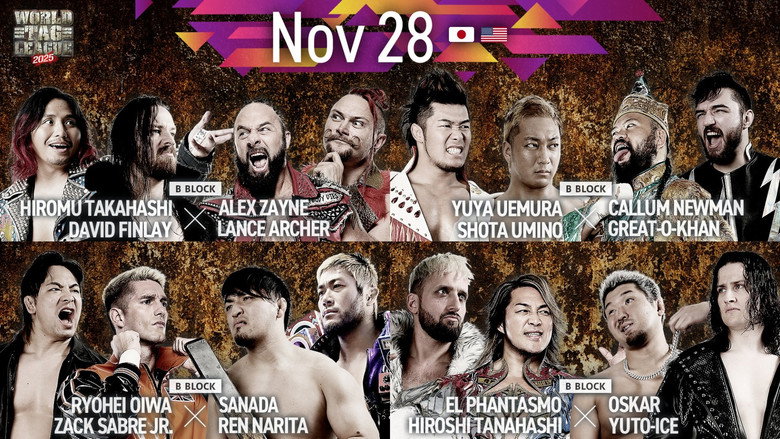 NJPW World Tag League 2025 - Day 6 backdrop 6