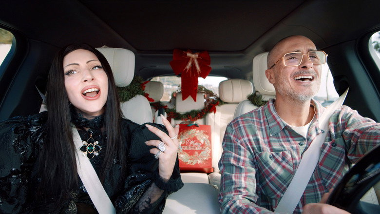 A Carpool Karaoke Christmas backdrop 6