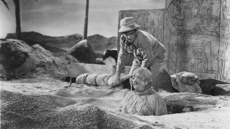 Abbott and Costello Meet the Mummy backdrop 9