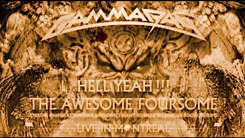 Gamma Ray: Hell Yeah!!! The Awesome Foursome: Live In Montreal backdrop 1