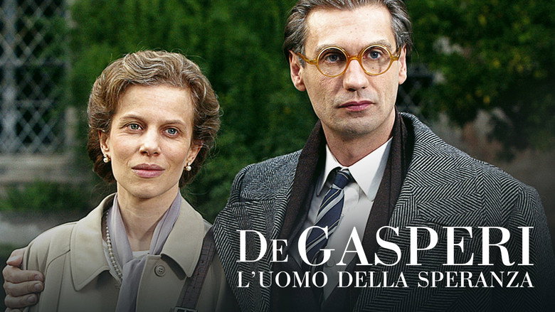 De Gasperi: The Man of Hope backdrop 1