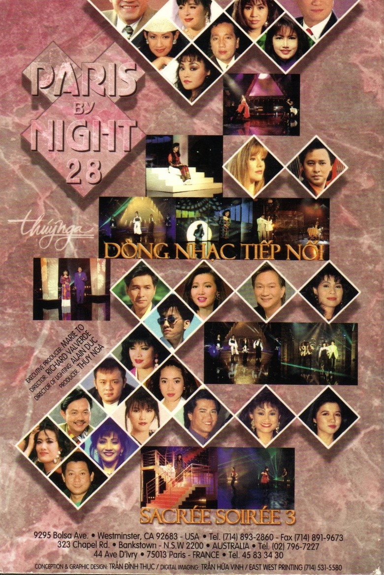 Paris By Night 28: Lam Phương 2 - Dòng Nhạc Tiếp Nối - Sacrée Soirée 3