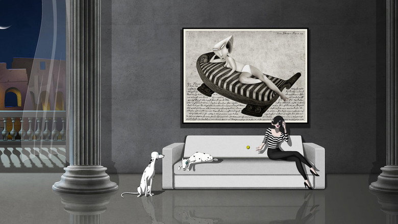 Ruben Brandt, Collector backdrop 9