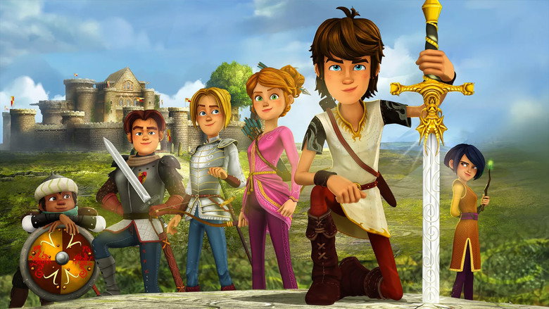 Arthur and the Children of the Round Table backdrop 2