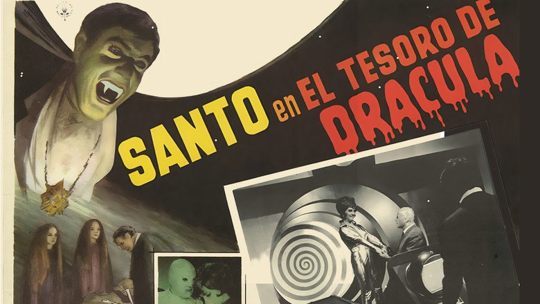 Santo in the Treasure of Dracula backdrop 2