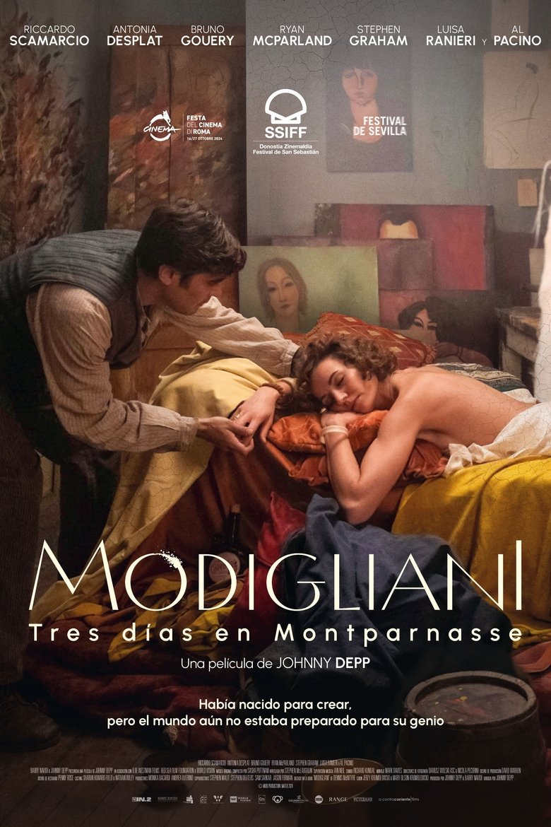 Modigliani, tes días en Montparnasse
