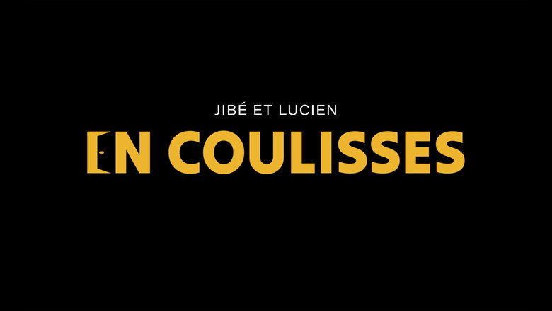 Jibé et Lucien en coulisses backdrop 2