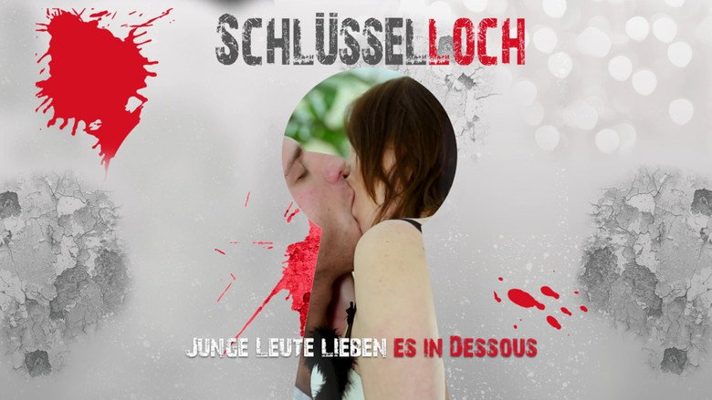 Schlüsselloch - Junge Leute lieben es in Dessous backdrop 1
