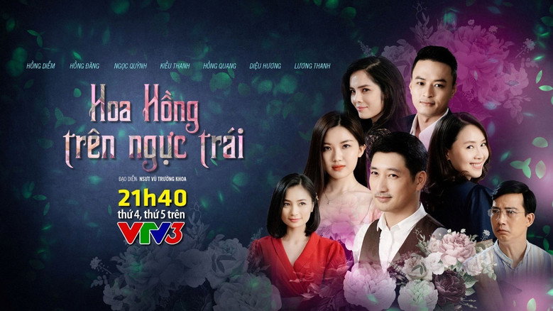 Hoa hồng trên ngực trái backdrop 2