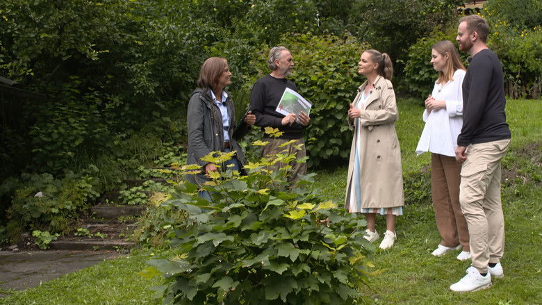 A Garden with an Alpine View
