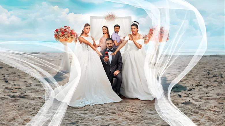 Groom & Two Brides backdrop 3
