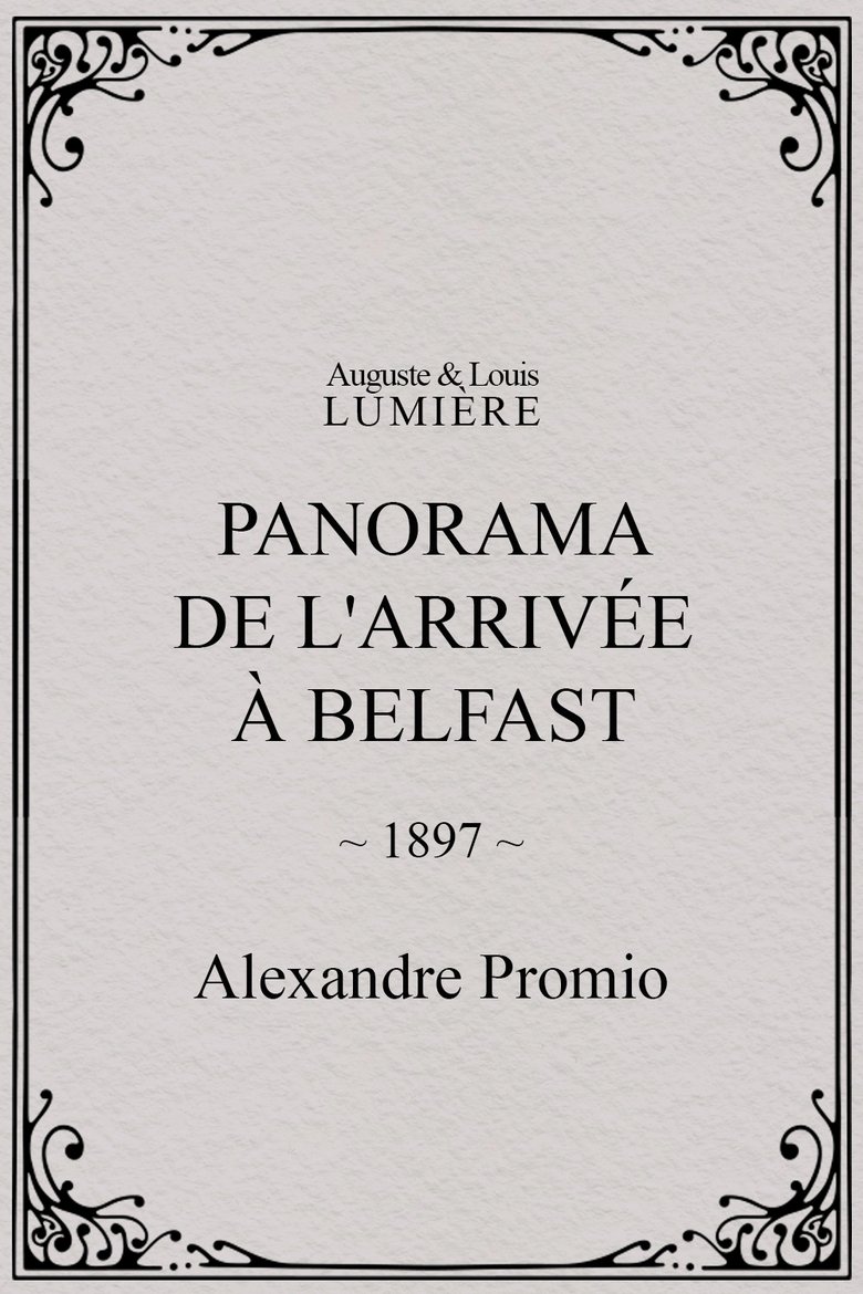 Panorama de l'arrivée à Belfast