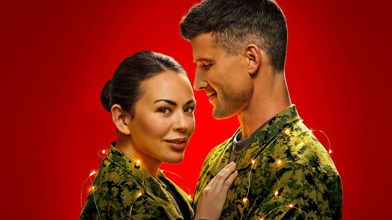 Christmas on Duty backdrop 2