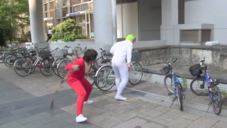 SALAMANDER MAN WHIPPING SCENE
