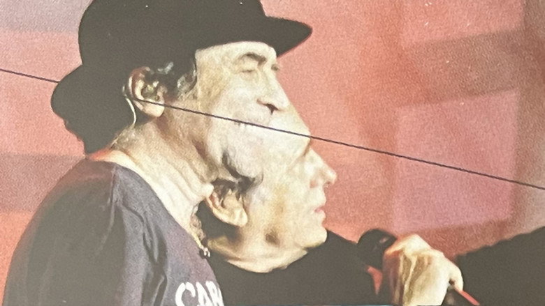 Serrat & Sabina en el Luna Park backdrop 2