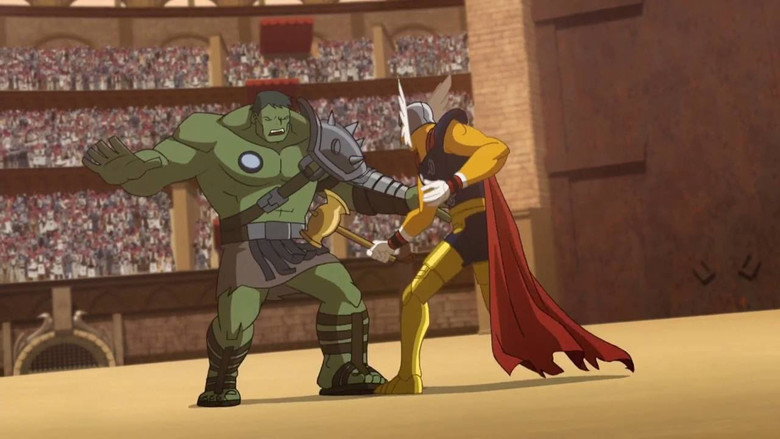 Planet Hulk backdrop 5