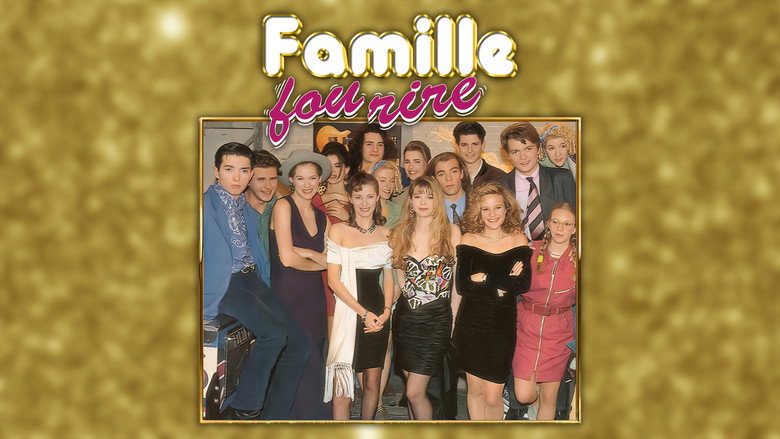 Famille fou rire backdrop 6