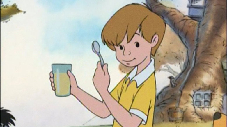 A Winnie the Pooh Thanksgiving backdrop 7