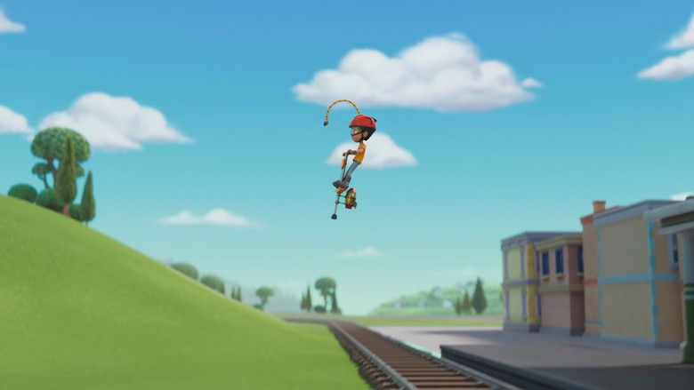 Air Rescue: Pups Stop a Rocket-Powered Pogo Stick