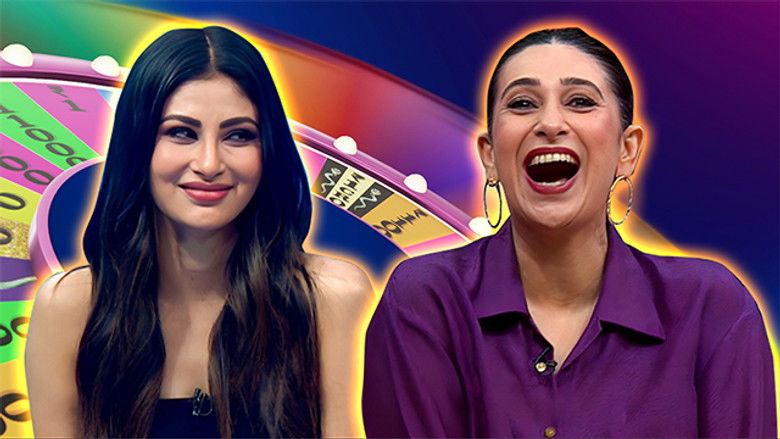 Spin the Wheel with Karisma, Anu Malik and Mouni Roy