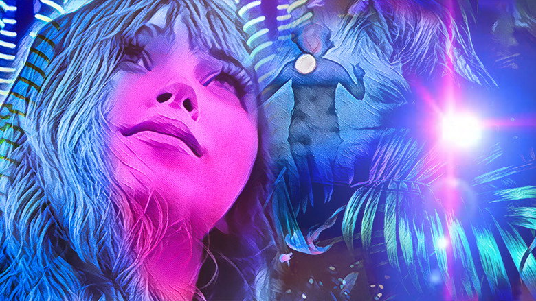 Girl in the Palms backdrop 2