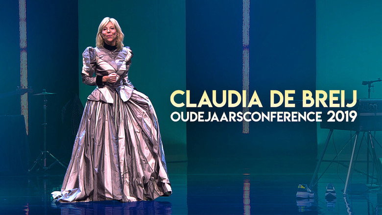 Claudia de Breij: Oudejaarsconference 2019 backdrop 2