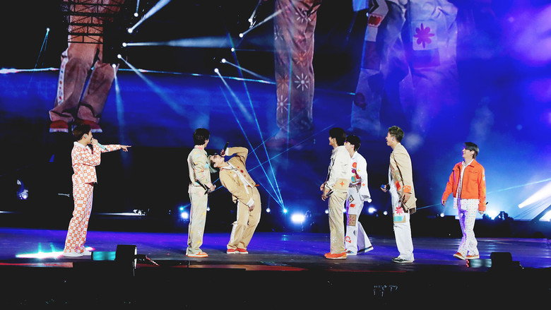 BTS: Permission to Dance on Stage - LA backdrop 8