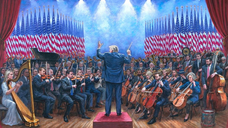 "MAGA Symphony": Donald Trump as Orchestra Conductor