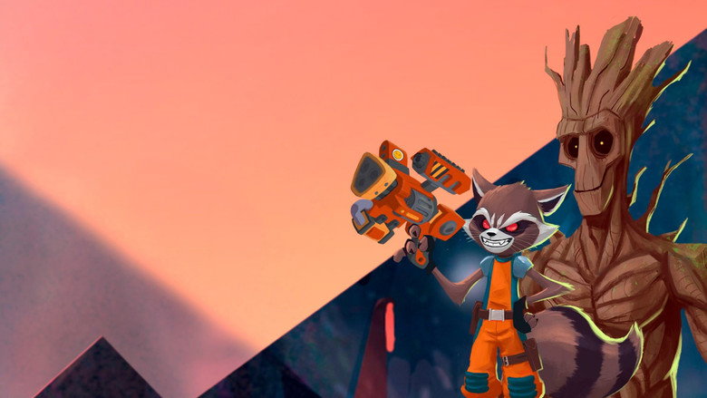 Marvel's Rocket & Groot backdrop 7