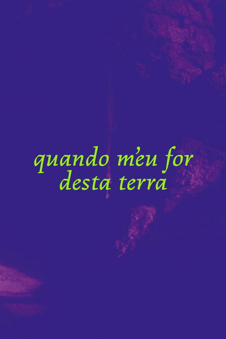 When I leave this land