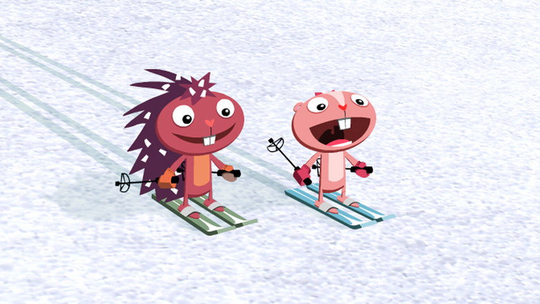 Happy Tree Friends - Ski Patrol backdrop 1