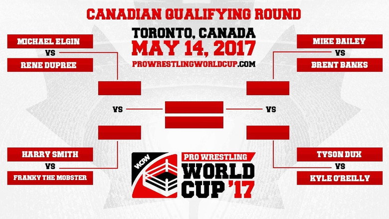 WCPW Pro Wrestling World Cup 2017 • Canadian Qualifier backdrop 2
