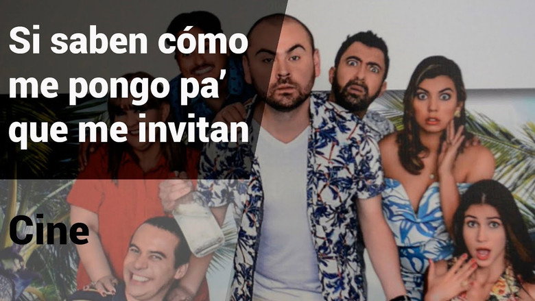 Si saben cómo me pongo ¿Pa' qué me invitan? backdrop 2