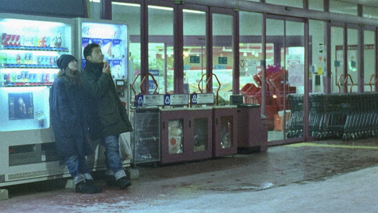 Man Walking on Snow backdrop 3