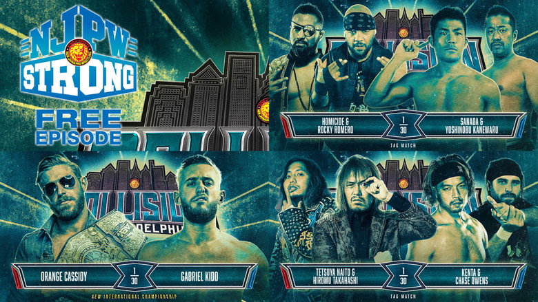 NJPW Collision in Philadelphia backdrop 5