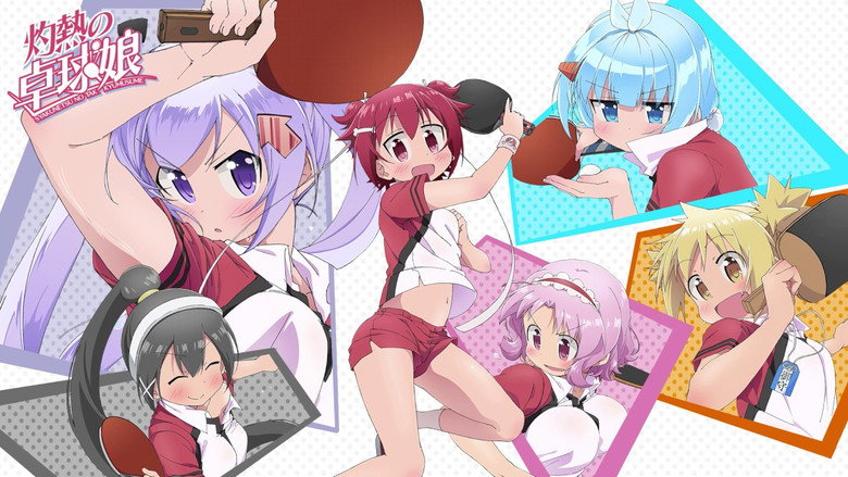 Scorching Ping Pong Girls backdrop 2