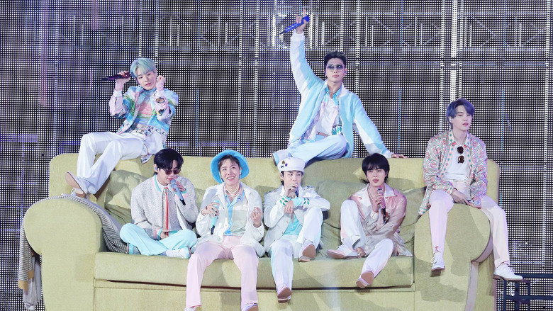 BTS: Permission to Dance on Stage - LA backdrop 9