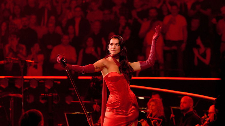 An Evening with Dua Lipa backdrop 3