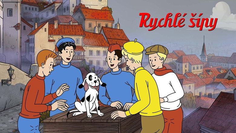 Rychlé šípy backdrop 8
