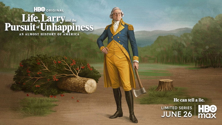 Life, Larry and the Pursuit of Unhappiness: An Almost History of America backdrop 6