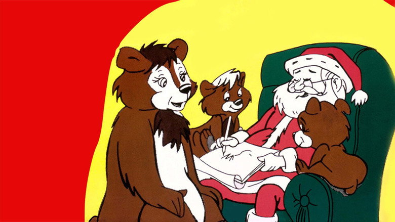 Santa and the Three Bears backdrop 2