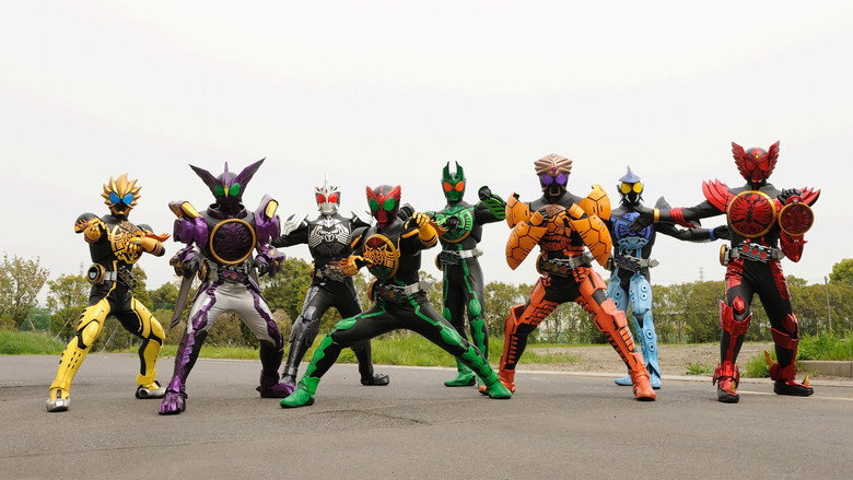 Kamen Rider OOO Wonderful: The Shogun and the 21 Core Medals backdrop 4