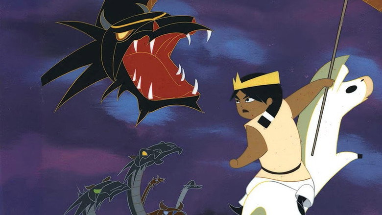 The Little Prince and the Eight-Headed Dragon backdrop 9