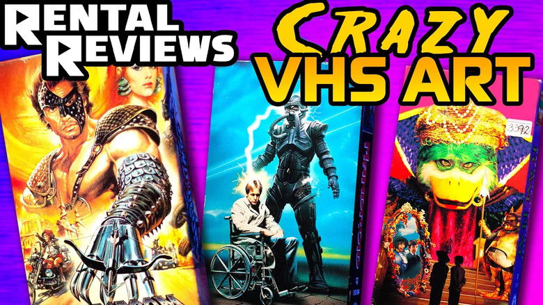 Crazy VHS Tape Cover Art