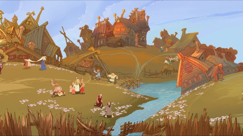 Alesha Popovich and Tugarin the Dragon backdrop 8